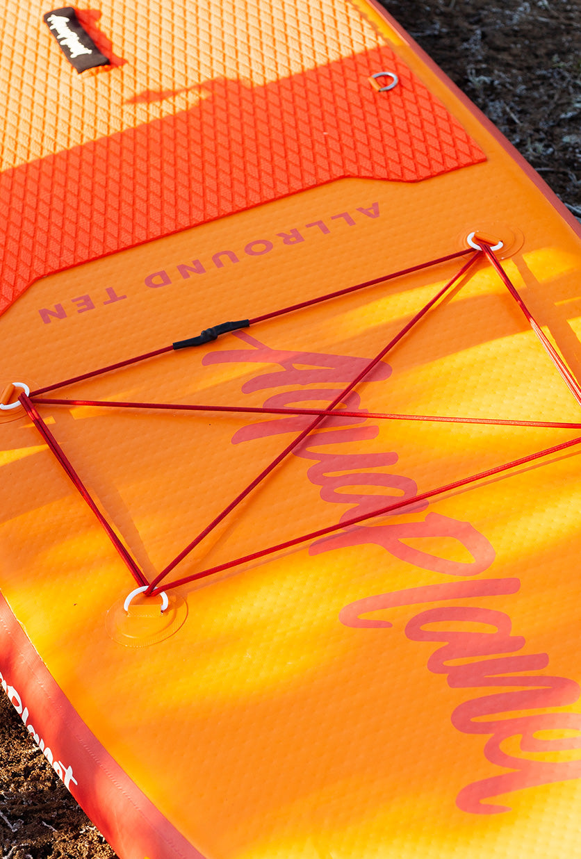 Aquaplanet ALLROUND TEN 10’ Inflatable Paddle Board Package - Orange