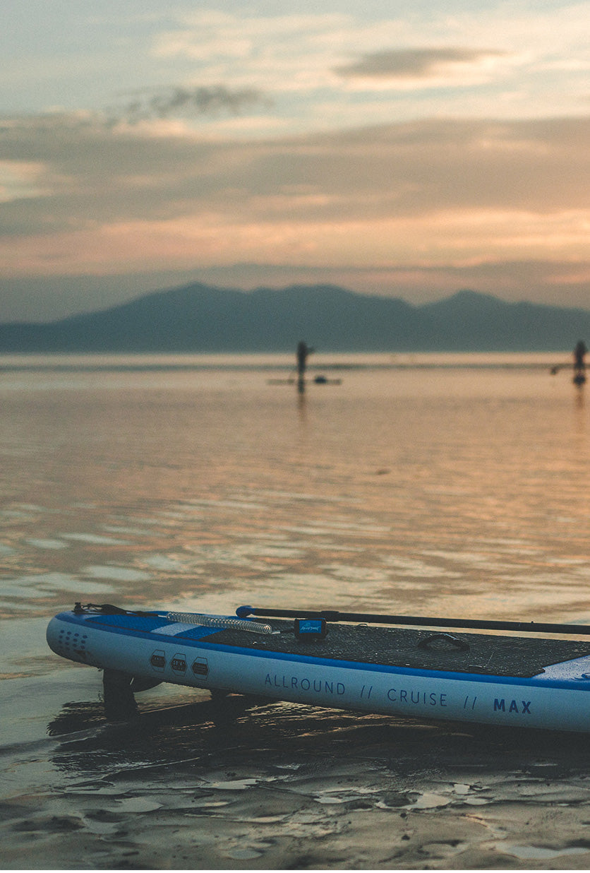 Aquaplanet MAX 10’6“ Inflatable Paddle Board Package - Blue