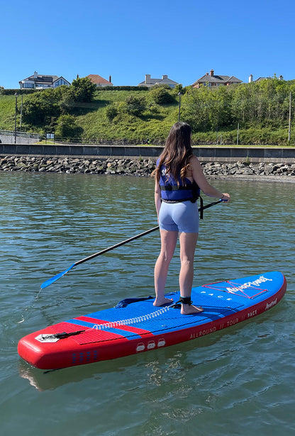 Aquaplanet PACE 10’6” Inflatable Paddle Board Package - Red/Blue