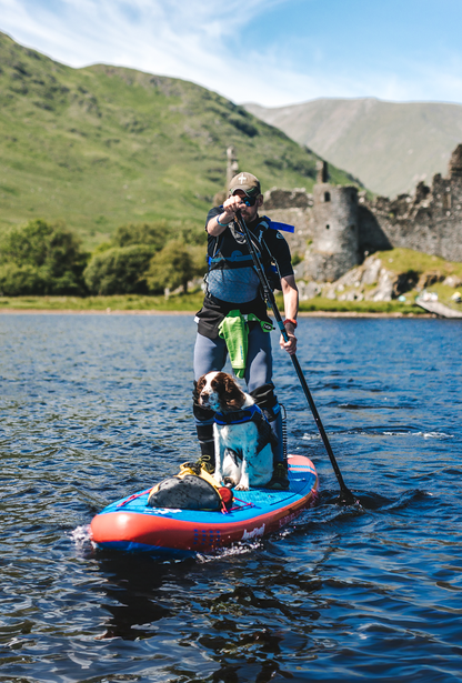 Aquaplanet PACE 10’6” Inflatable Paddle Board Package - Red/Blue